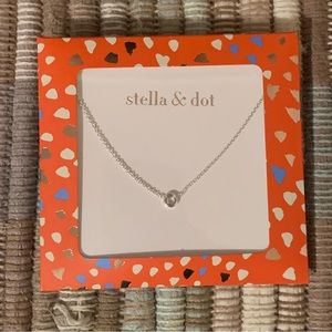Stella & Dot The Wishing Necklace Silver - NIB